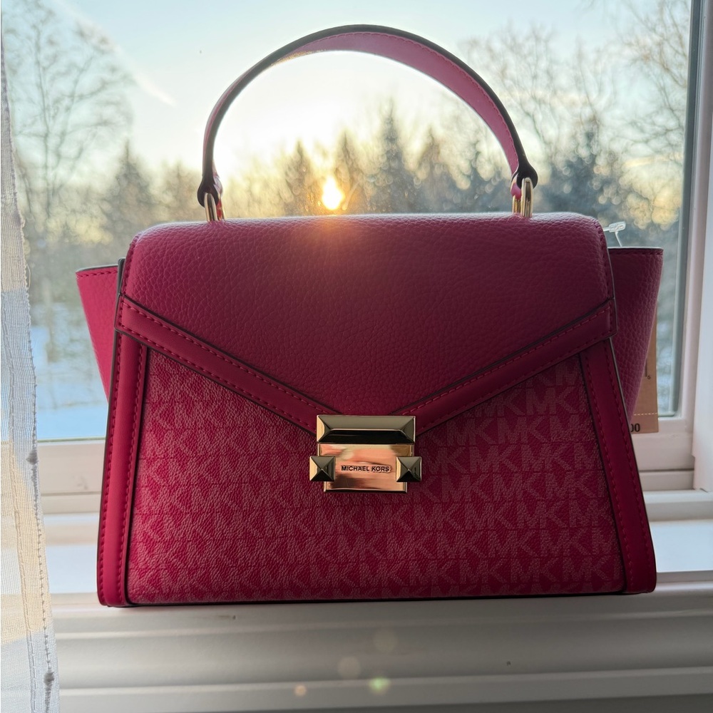 Michael Kors Fuchsia Satchel